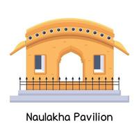 Trendy Naulakha Pavilion vector