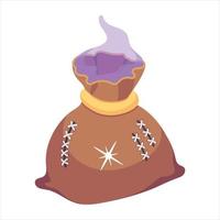 Trendy Magic Sack vector