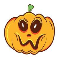 Trendy Halloween Face vector