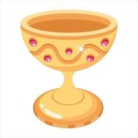 Trendy Chalice Concepts vector