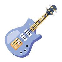 Trendy Guitar Concepts vector