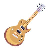 Trendy String Instrument vector