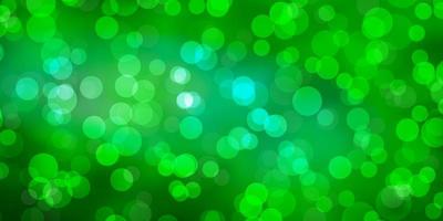 Light Green vector texture with disks.