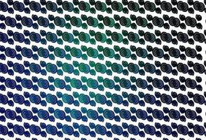 Light Blue, Green vector template with abstract lines.
