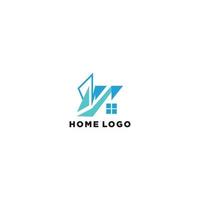 plantilla de logotipo de vector de casa para bienes raíces