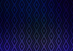 Dark BLUE vector backdrop with lines, cubes.