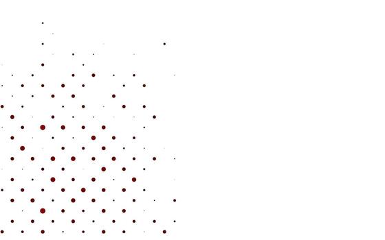 Light Green, Red vector pattern with spheres.