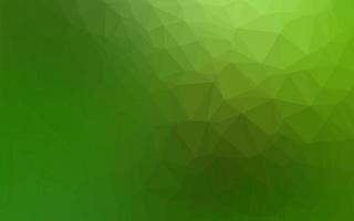 Light Green vector abstract mosaic pattern.