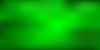 Dark green vector gradient blur template.