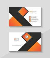 Business Card Design vector