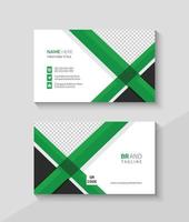 Creative business card design, Modern and minimal visiting card template vector