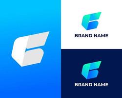 Modern GB Logo Design Template Vector Graphic Branding Element