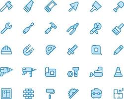 diseño de vectores de iconos de construcción