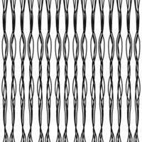 Artistic Abstract Lines Motifs Pattern for Decoration, Background, Ornate or Graphic Design Element. Vector Illustration