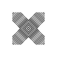 Artistic Abstract Lines Motifs Pattern for Decoration, Background, Ornate or Graphic Design Element. Vector Illustration