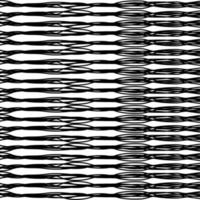 Artistic Abstract Lines Motifs Pattern for Decoration, Background, Ornate or Graphic Design Element. Vector Illustration