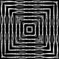Artistic Abstract Lines Motifs Pattern for Decoration, Background, Ornate or Graphic Design Element. Vector Illustration
