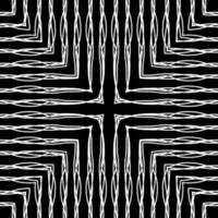 Artistic Abstract Lines Motifs Pattern for Decoration, Background, Ornate or Graphic Design Element. Vector Illustration
