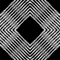 Artistic Abstract Lines Motifs Pattern for Decoration, Background, Ornate or Graphic Design Element. Vector Illustration