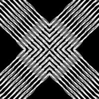 Artistic Abstract Lines Motifs Pattern for Decoration, Background, Ornate or Graphic Design Element. Vector Illustration