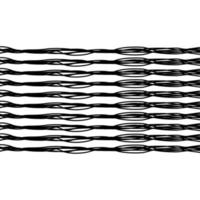 Artistic Abstract Lines Motifs Pattern for Decoration, Background, Ornate or Graphic Design Element. Vector Illustration