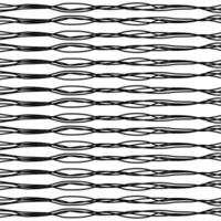 Artistic Abstract Lines Motifs Pattern for Decoration, Background, Ornate or Graphic Design Element. Vector Illustration