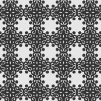 vector geometric flower shapes pattern background