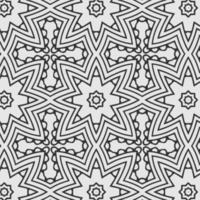 vector geometric flower shapes pattern background.