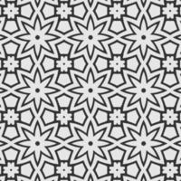 vector coloring geometric flower shapes and textile fabric pattern background.