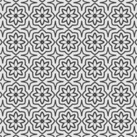 vector coloring geometric flower shapes and textile fabric pattern background.