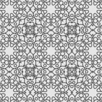 vector coloring geometric flower shapes and textile fabric pattern background.
