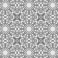 vector coloring geometric flower shapes and textile fabric pattern background.