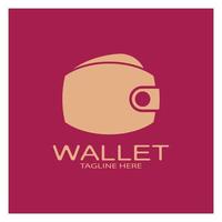 e wallet logo design illustration icon with a simple modern concept, for electronic wallets, digital money storage applications, digital savings, digital money transactions,vector vector