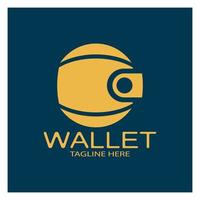 e wallet logo design illustration icon with a simple modern concept, for electronic wallets, digital money storage applications, digital savings, digital money transactions,vector vector