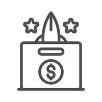 Startup and Devlopment line icons and simple Vector set for website and mobile apps.