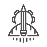 Startup and Devlopment line icons and simple Vector set for website and mobile apps.