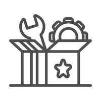 Startup and Devlopment line icons and simple Vector set for website and mobile apps.