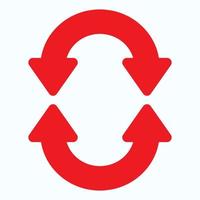 Red arrow icon vector EPS- 10
