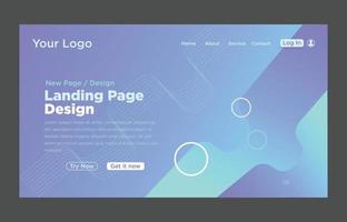 Landing page design . Modern Landing Page Templates .Landing page design templates free .. vector