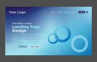 Landing page design . Modern Landing Page Templates .Landing page design templates free .. vector