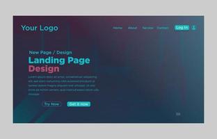 Landing page design . Modern Landing Page Templates .Landing page design templates free .. vector