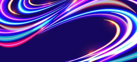 Abstract Neon Background vector