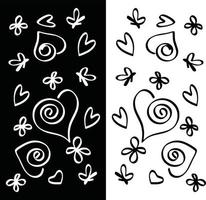 Valentine. Background. Heart icon. vector