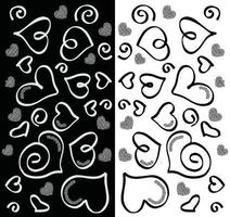Valentine. Background. Heart icon. vector