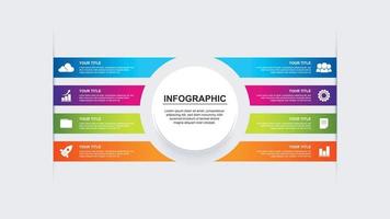 vector infographics template for presentation, education, web design, brochures, flyer, and Business