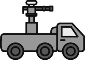 Armored Vehicle Vector Icon