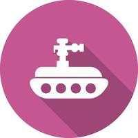 icono de vector de tanque