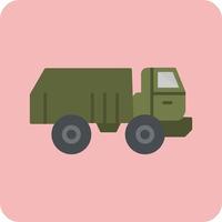 Military Truck Vector Icon