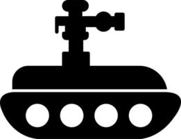 icono de vector de tanque