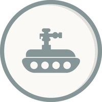 icono de vector de tanque